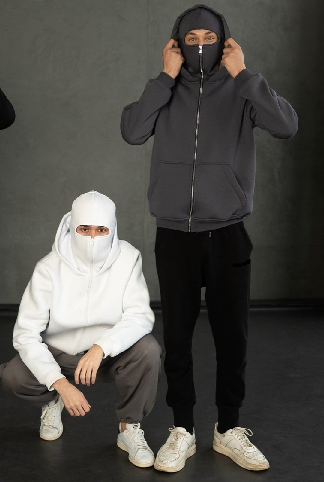 Ski Mask Hoodie - Balaclava Zip Hoodie | Full Zip Face Mask Hoodie by Dwntwn – DWNTWN