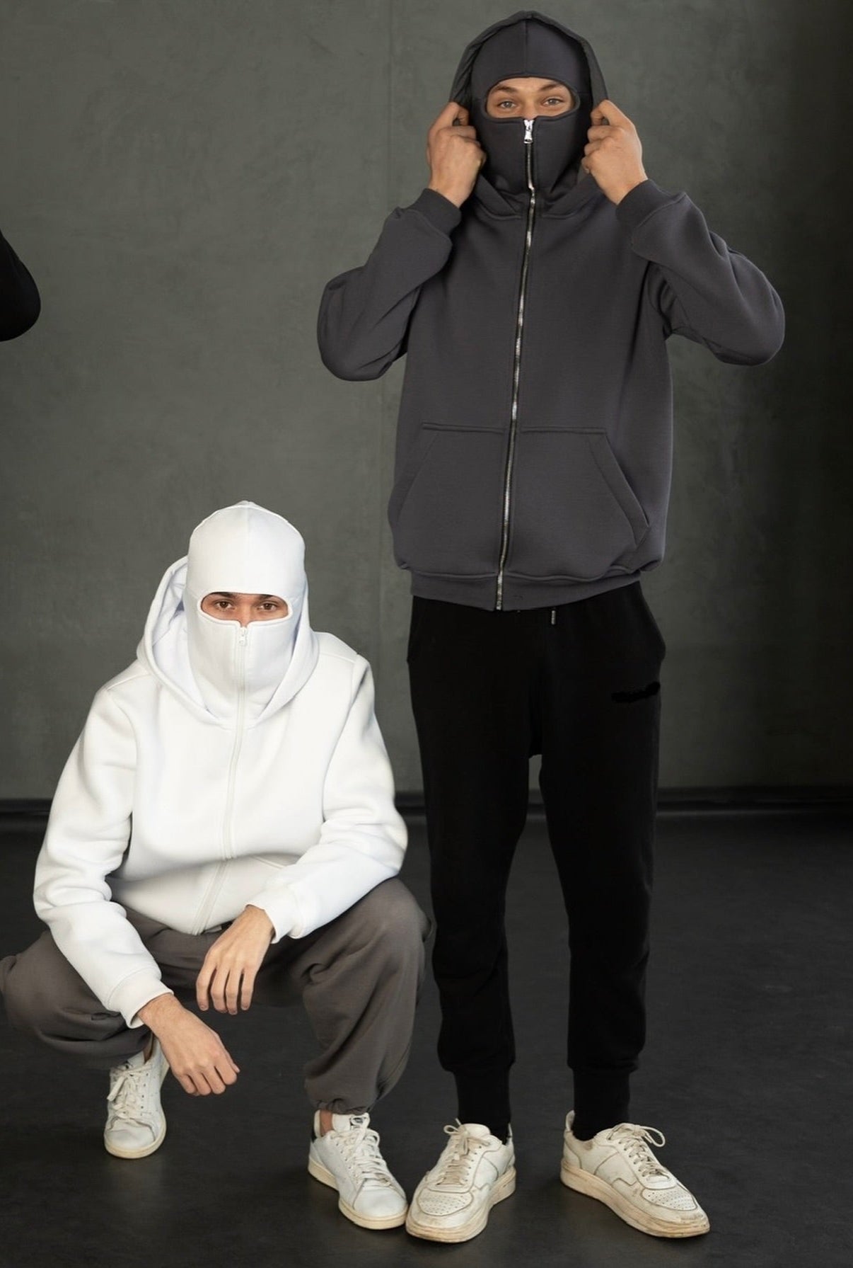 Ski Mask Hoodie - Balaclava Zip Hoodie | Full Zip Face Mask Hoodie by Dwntwn – DWNTWN